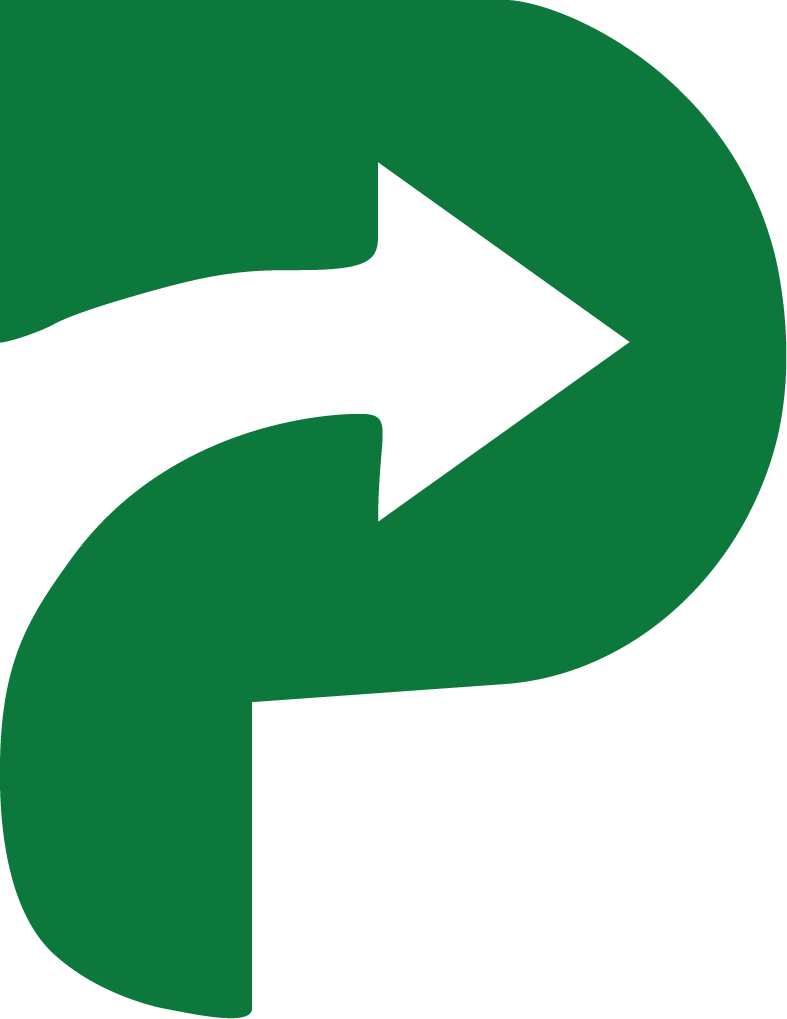 Prime Driving Classes logo mark — P with arrow